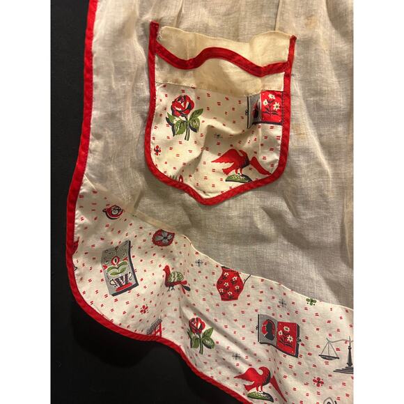 Vintage Handmade Apron - Picture 5 of 6